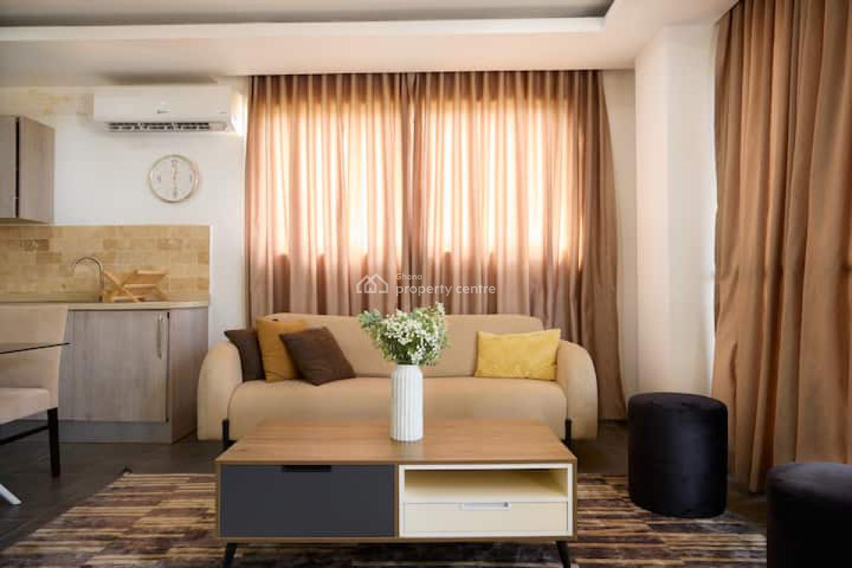 Fully Furnished 1 Bedroom Apartment, Osu, Accra, Mini Flat for Rent