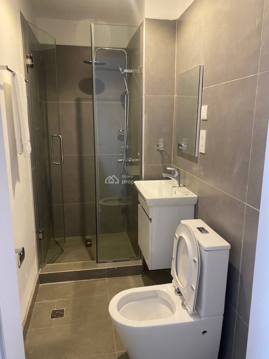 Furnished 1 Bedroom Apartment with Swimming Pool, Mahama Road, East Airport, Airport Residential Area, Accra, Mini Flat for Rent