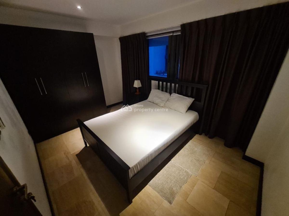 Furnished 1 Bedroom Apartment with Swimming Pool and Gym, Airport Residential Area, Accra, Mini Flat for Rent