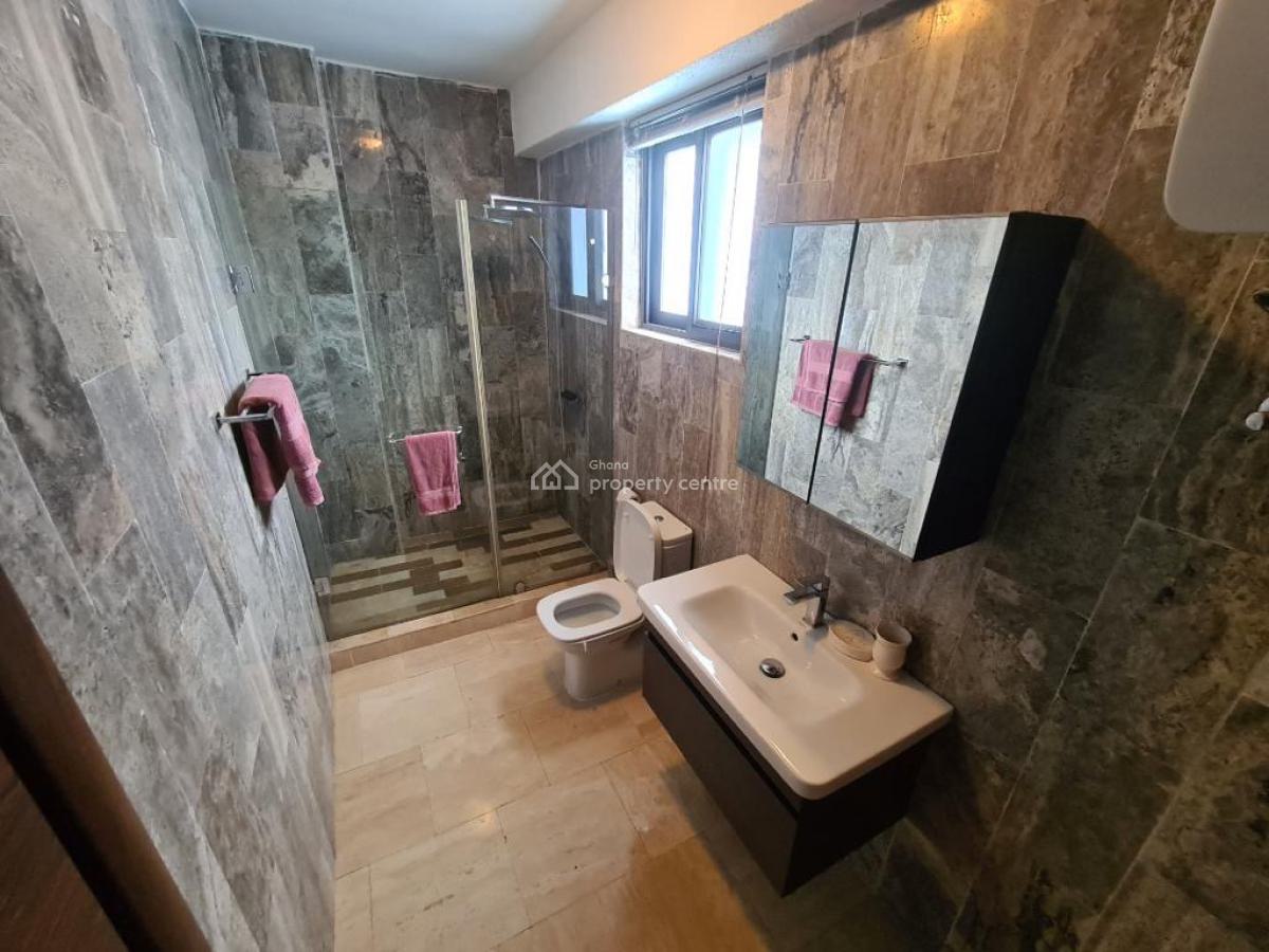 Furnished 1 Bedroom Apartment with Swimming Pool and Gym, Airport Residential Area, Accra, Mini Flat for Rent