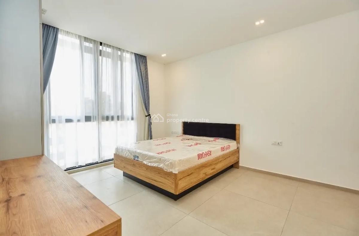 Furnished 1 Bedroom Apartment with Swimming Pool and Gym, Abelemkpe, Accra, Mini Flat for Rent