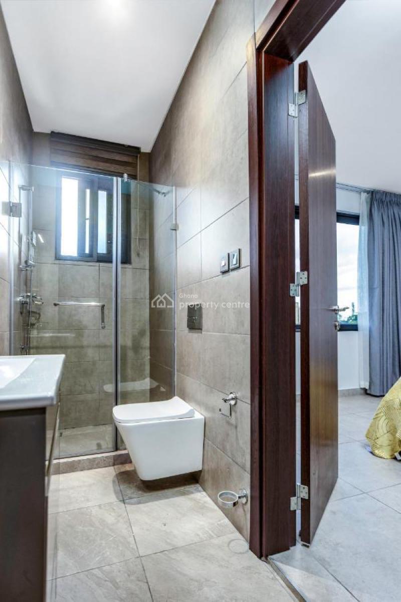 Furnished 1 Bedroom Apartment in a Gated Community with Swimming Pool, East Legon, Accra, Mini Flat for Rent