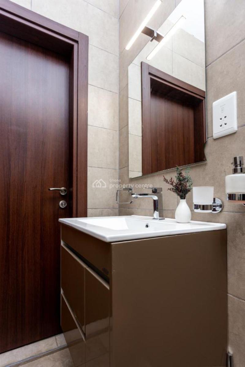 Furnished 1 Bedroom Apartment in a Gated Community with Swimming Pool, East Legon, Accra, Mini Flat for Rent