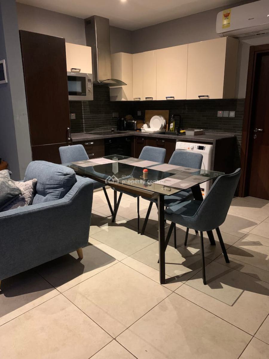Furnished 1 Bedroom Apartment in a Gated Community with Swimming Pool, East Legon, Accra, Mini Flat for Rent