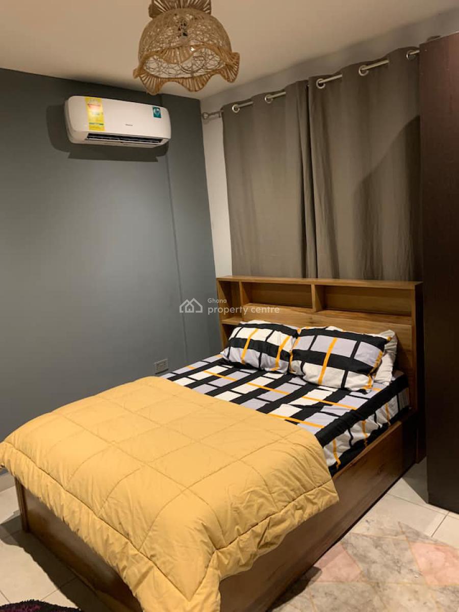 Furnished 1 Bedroom Apartment in a Gated Community with Swimming Pool, East Legon, Accra, Mini Flat for Rent