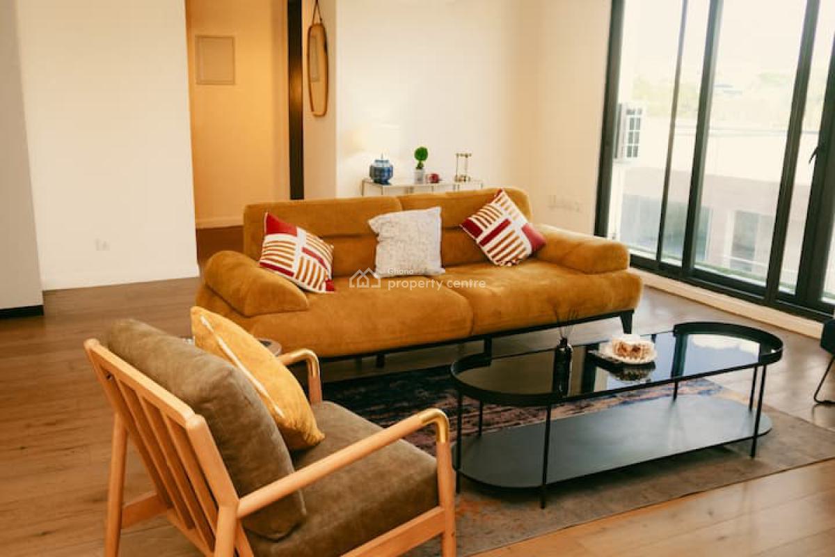 Furnished 2 Bedroom Apartment in a Gated Community with Swimming Pool, East Legon, Accra, Apartment for Rent