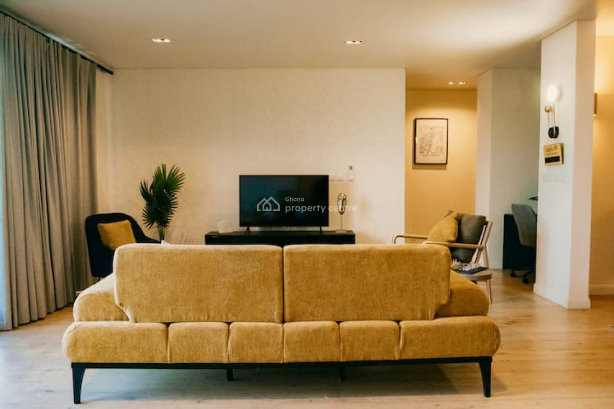 Furnished 2 Bedroom Apartment in a Gated Community with Swimming Pool, East Legon, Accra, Apartment for Rent