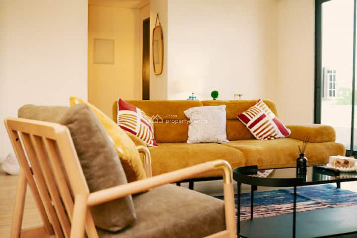 Furnished 2 Bedroom Apartment in a Gated Community with Swimming Pool, East Legon, Accra, Apartment for Rent