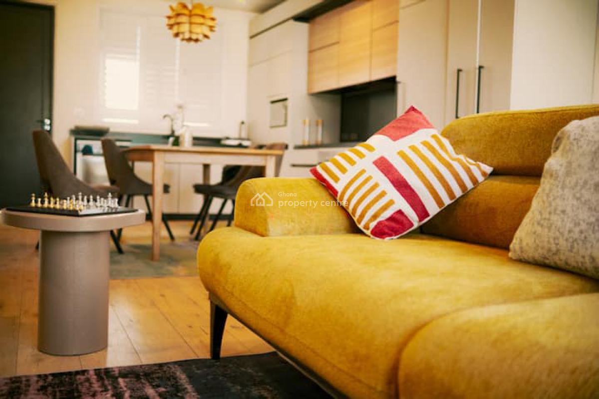 Furnished 2 Bedroom Apartment in a Gated Community with Swimming Pool, East Legon, Accra, Apartment for Rent