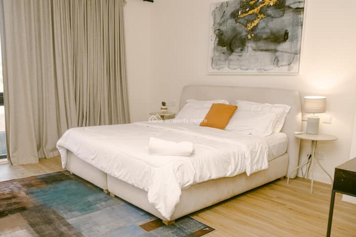 Furnished 2 Bedroom Apartment in a Gated Community with Swimming Pool, East Legon, Accra, Apartment for Rent