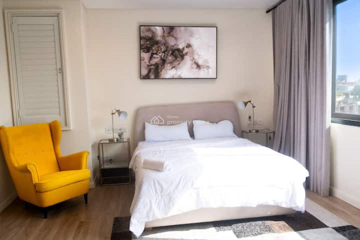 Furnished 2 Bedroom Apartment in a Gated Community with Swimming Pool, East Legon, Accra, Apartment for Rent