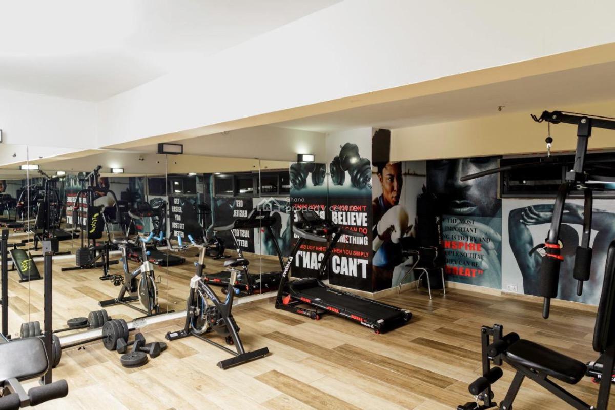 Furnished 2 Bedroom Apartment in a Gated Community with Swimming Pool, East Legon, Accra, Apartment for Rent