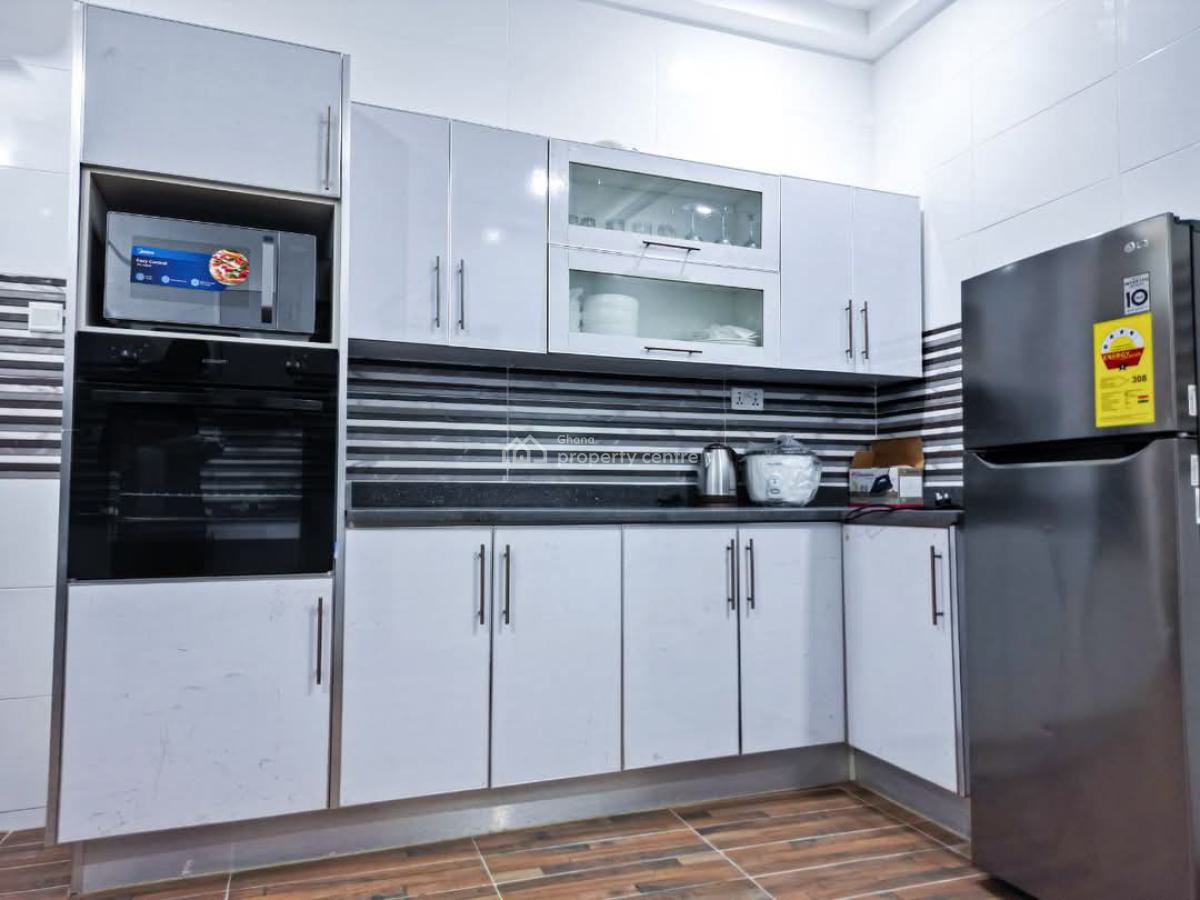 Fully Furnished 4 Bedroom Duplex All Ensuite House, Behind Despite Automobile, East Legon, Accra, House Short Let