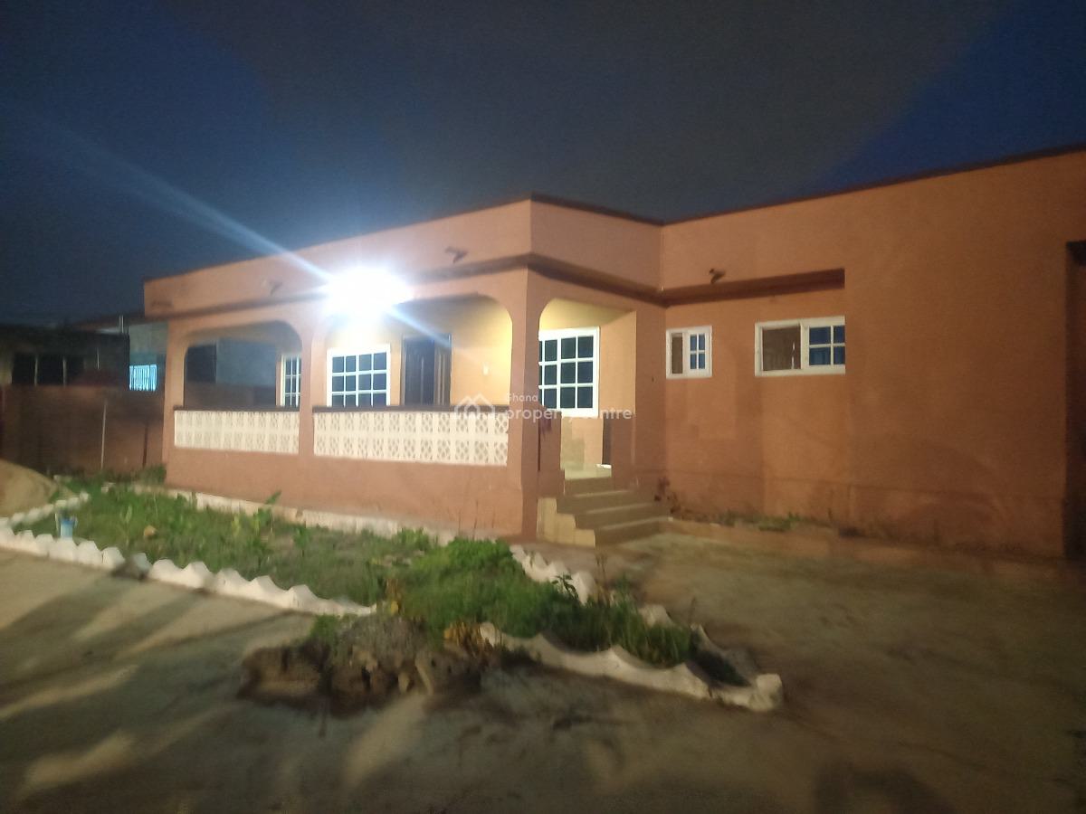 3 Bedrooms (full House, Self Compound), Buokrom, Near Kumasi Airport Roundabout, Kumasi Metropolitan, Ashanti, House for Rent