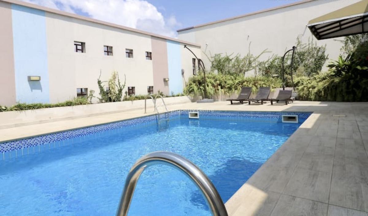 Fully Furnished 1 Bedroom Apartment with Swimming Pool and Gym, Cantonments, Accra, Mini Flat for Rent
