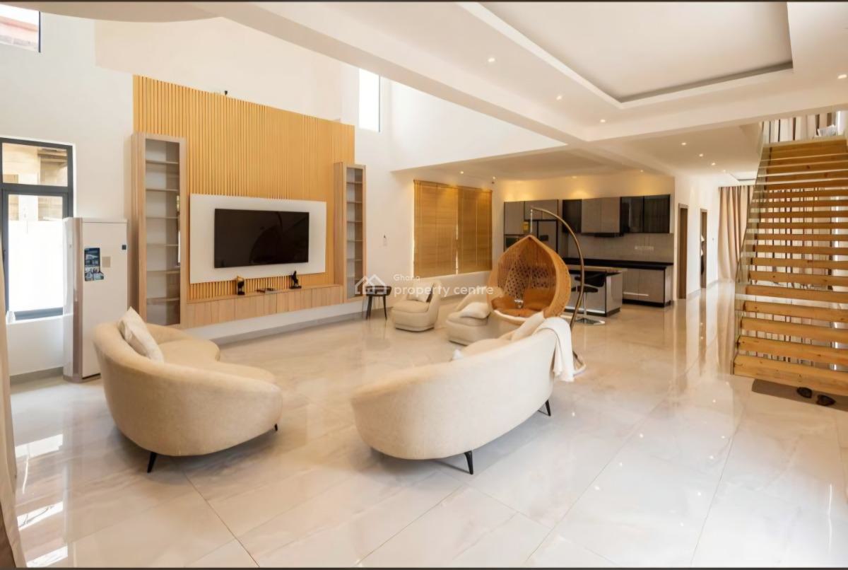 4 Bedroom Smart House with a Bq and a Pool at East Legon Adjringano, East Legon Adjringano, Accra Metropolitan, Accra, House for Sale