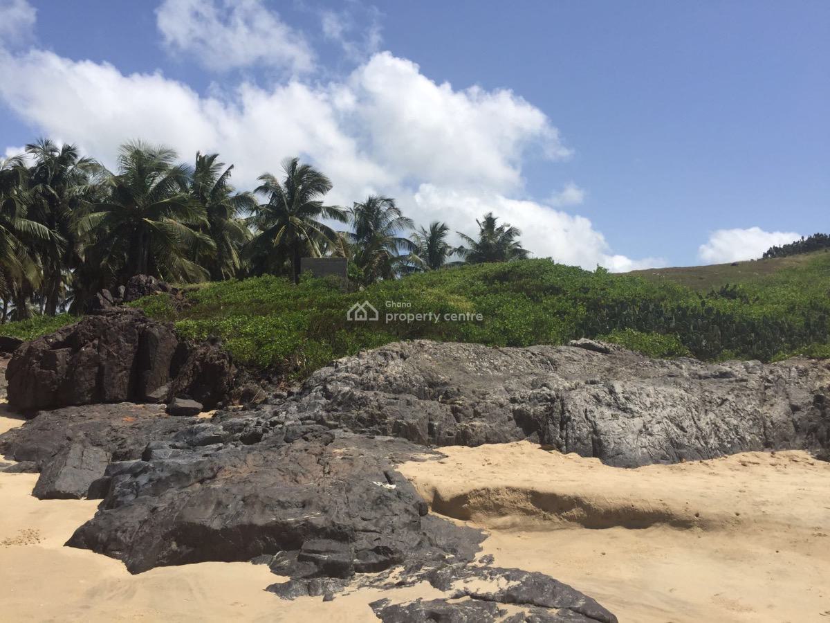 5 Acres of Beachfront Land, Apam Mumford, Cape Coast Metropolitan, Central Region, Land for Sale