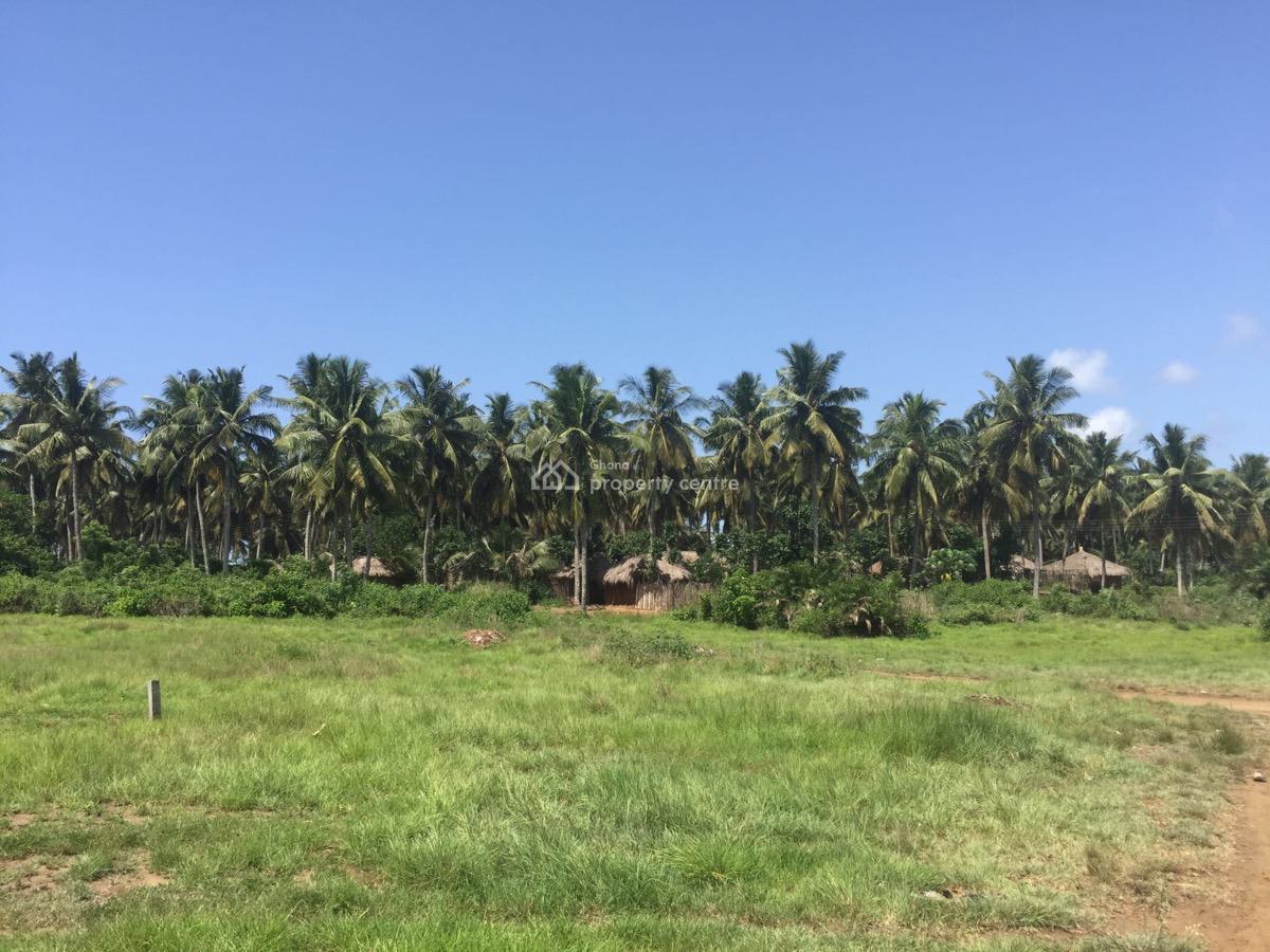 5 Acres of Beachfront Land, Apam Mumford, Cape Coast Metropolitan, Central Region, Land for Sale