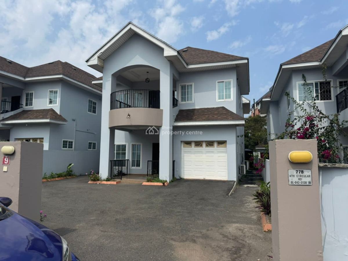 Executive  Gated Community 4-bedroom, Cantonments, Accra, House for Sale