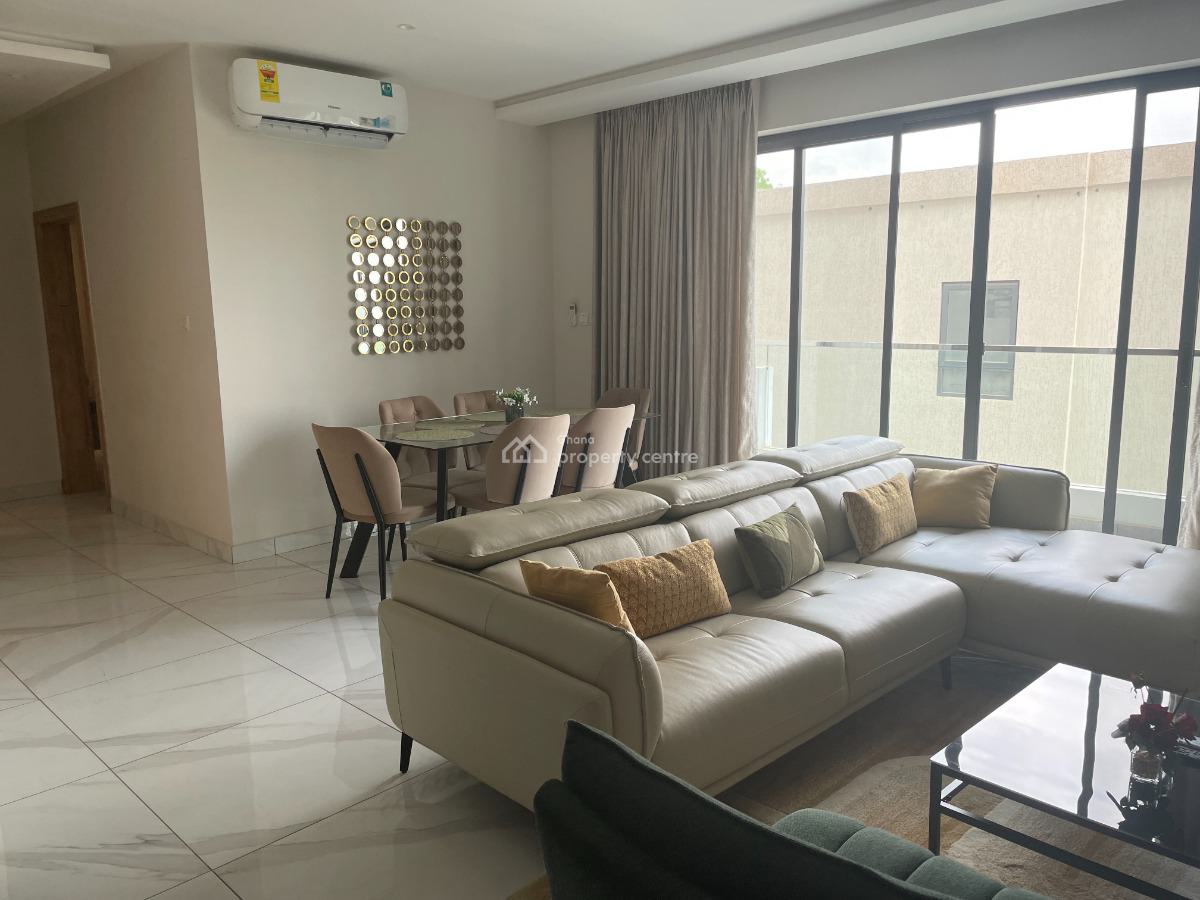 Fully Furnished 2-bedroom Apartment, Mensah Wood Street, East Legon, Accra, Apartment for Rent