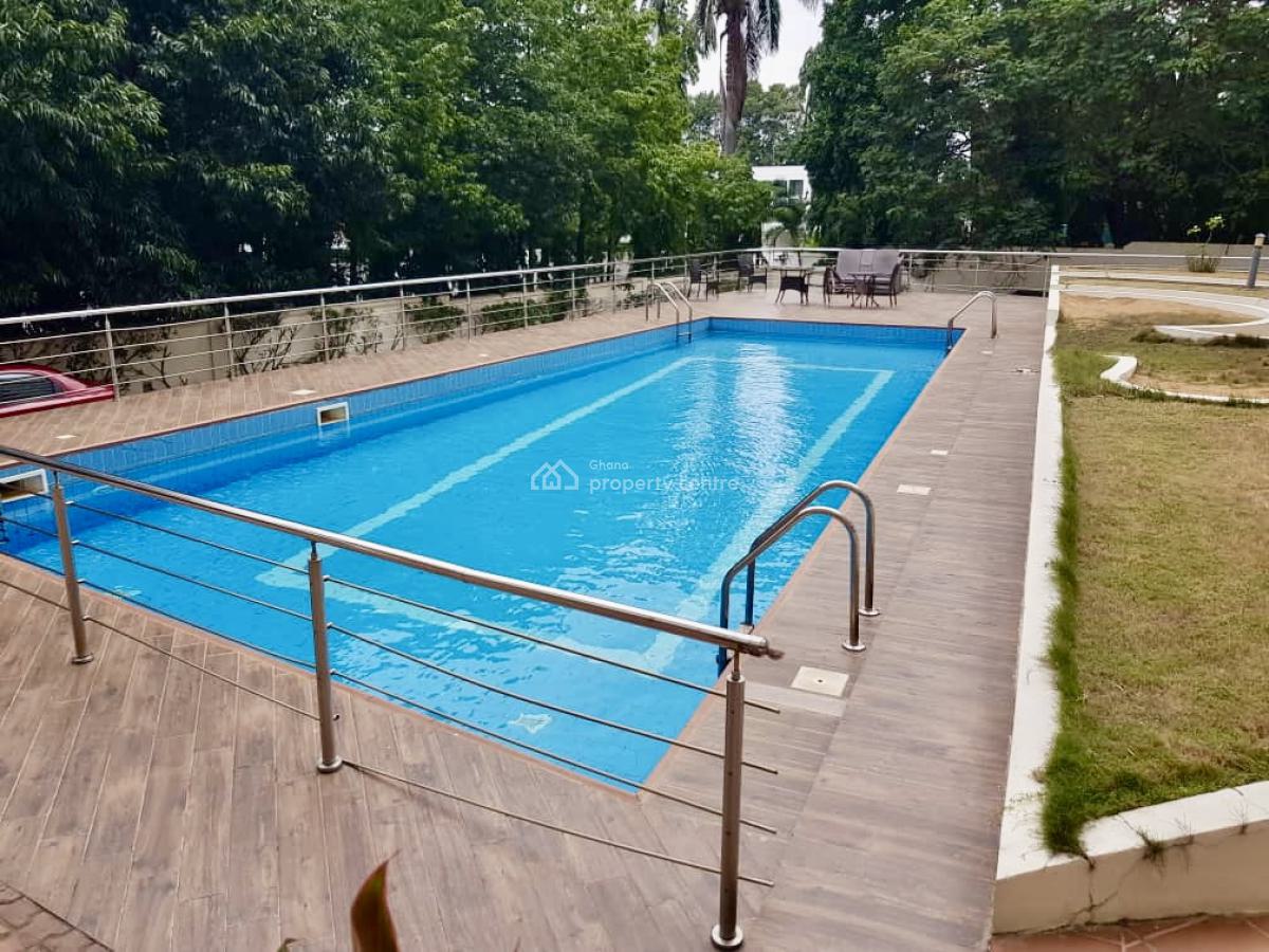 Furnished 2 Bedroom Apartment with Swimming Pool and Gym, North Ridge, Accra, Apartment for Rent