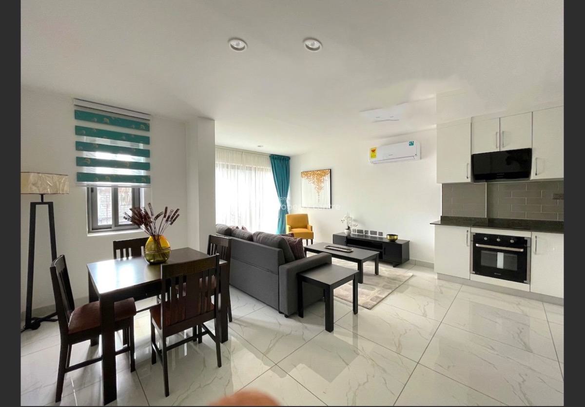 Furnished 1 Bedroom Apartment with Swimming Pool, Cantonments, Accra, Mini Flat for Rent