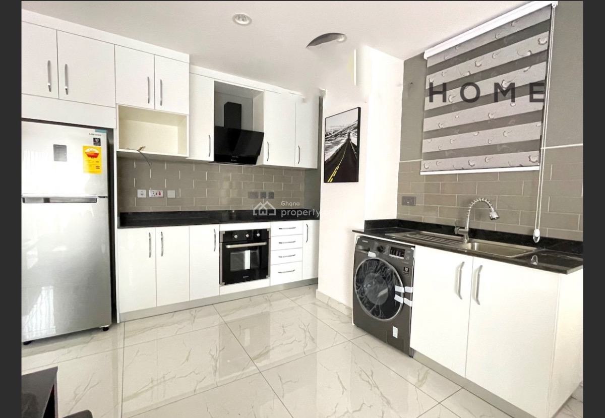 Furnished 1 Bedroom Apartment with Swimming Pool, Cantonments, Accra, Mini Flat for Rent