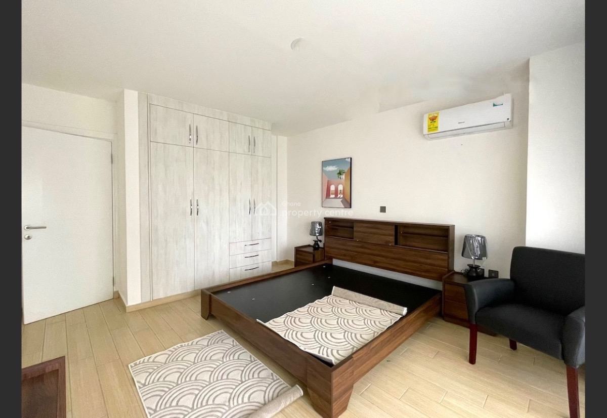Furnished 1 Bedroom Apartment with Swimming Pool, Cantonments, Accra, Mini Flat for Rent