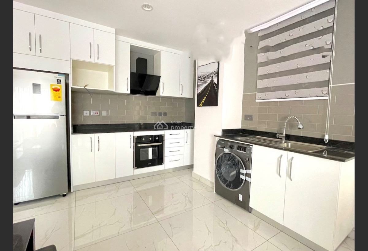 Furnished 1 Bedroom Apartment with Swimming Pool, Cantonments, Accra, Mini Flat for Rent