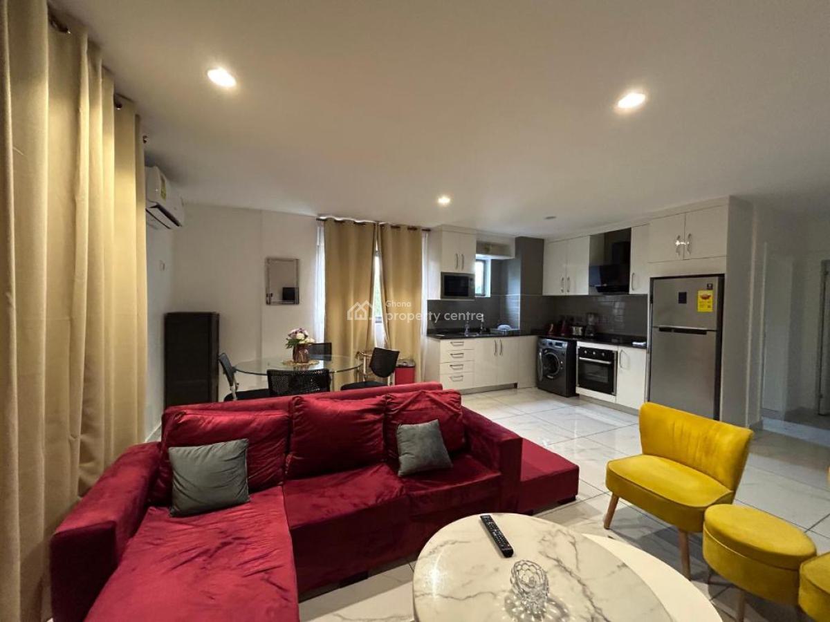 Furnished 1 Bedroom Apartment with Swimming Pool, Cantonments, Accra, Mini Flat for Rent