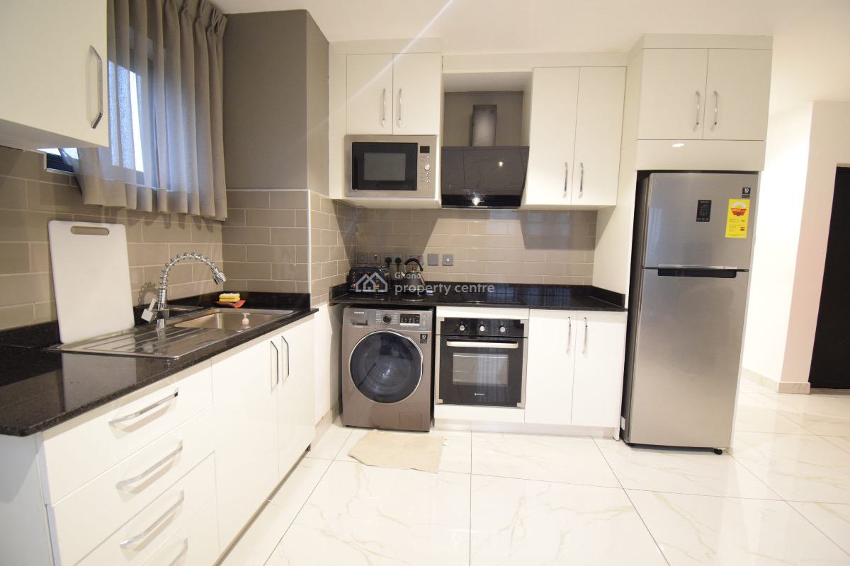 Furnished 1 Bedroom Apartment with Swimming Pool, Cantonments, Accra, Mini Flat for Rent