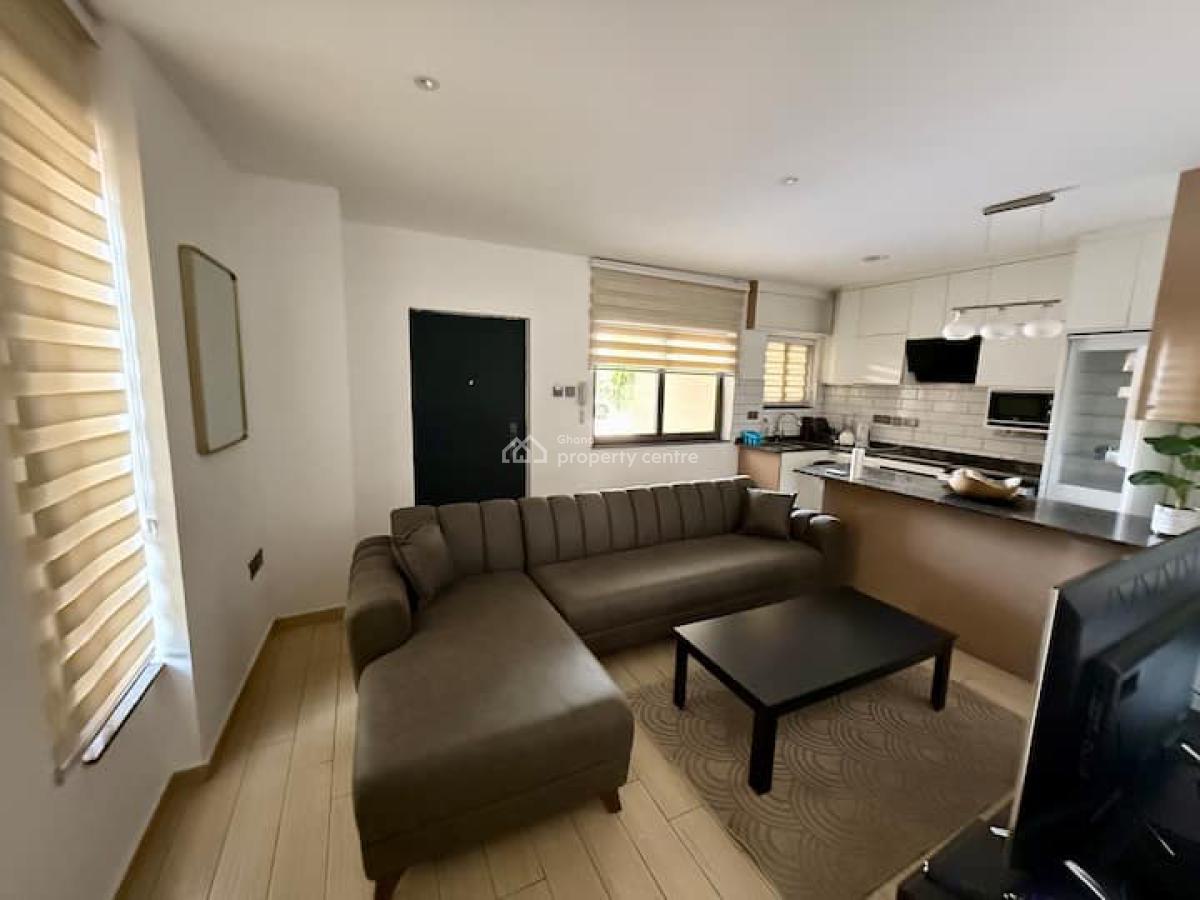 Furnished 1 Bedroom Apartment with Swimming Pool, Cantonments, Accra, Mini Flat for Rent