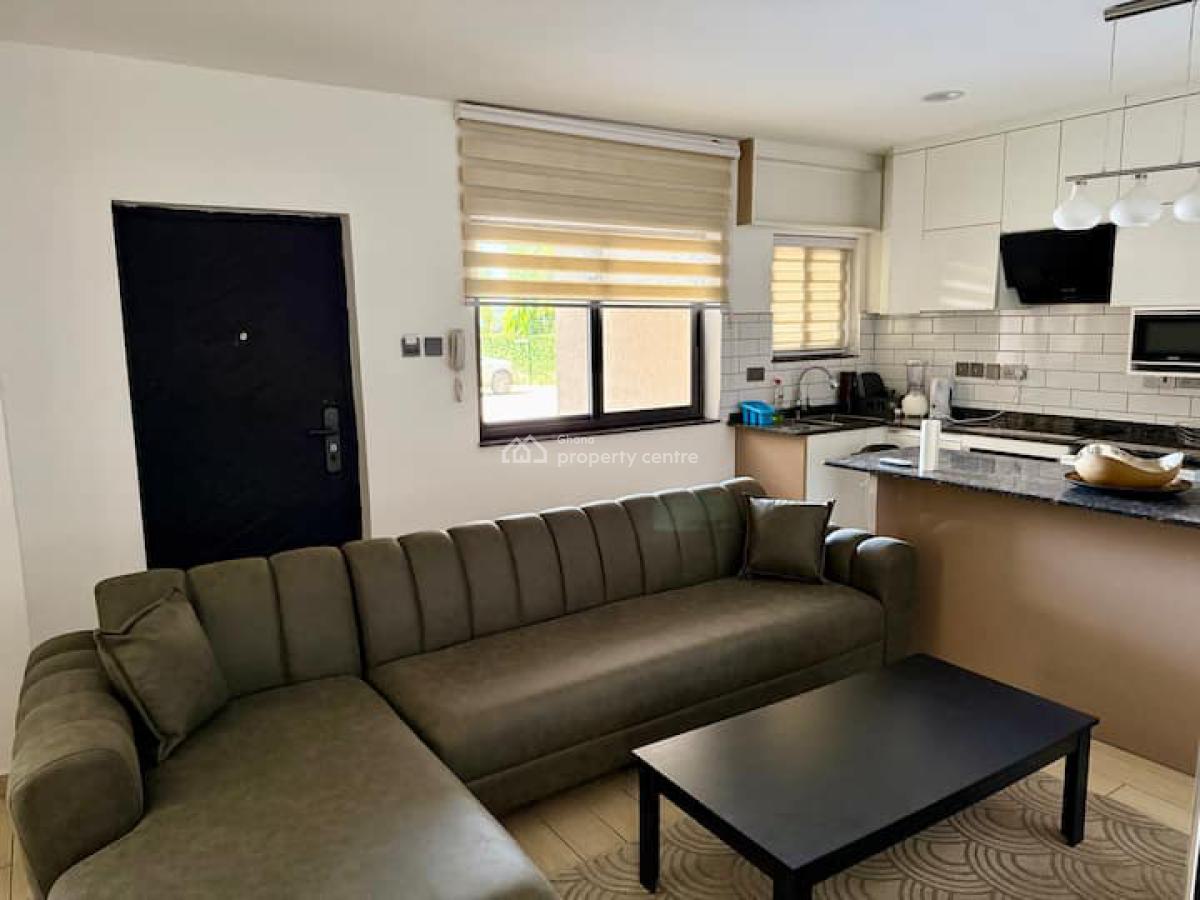 Furnished 1 Bedroom Apartment with Swimming Pool, Cantonments, Accra, Mini Flat for Rent
