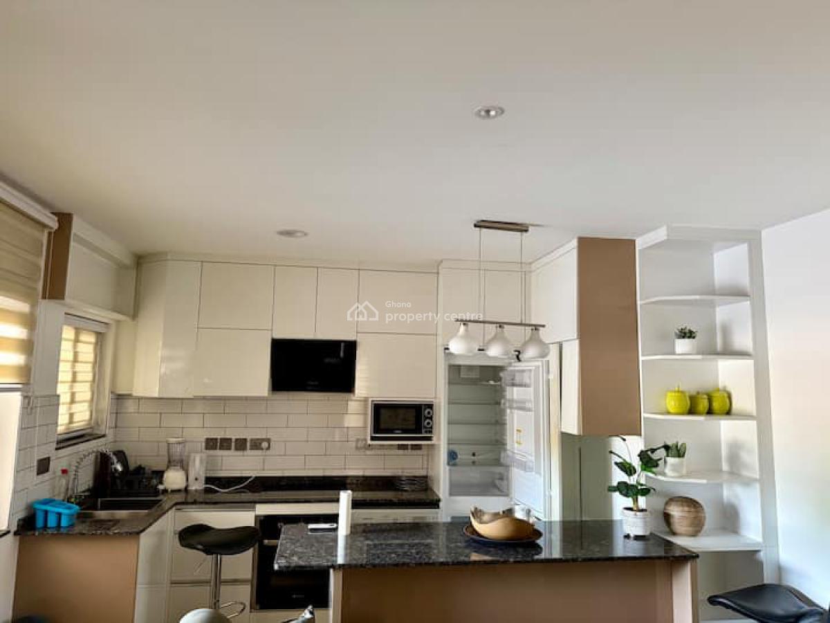 Furnished 1 Bedroom Apartment with Swimming Pool, Cantonments, Accra, Mini Flat for Rent
