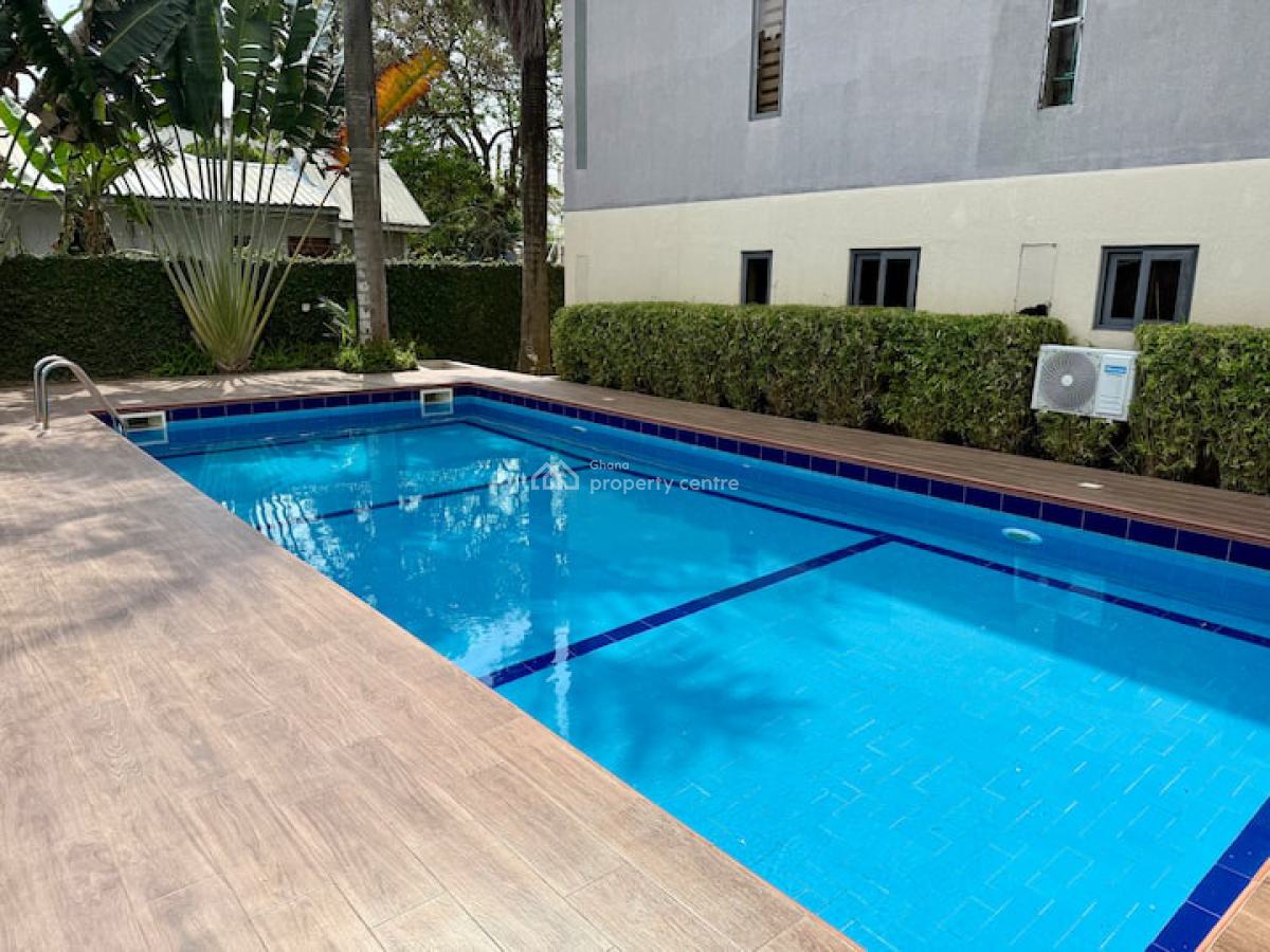 Furnished 1 Bedroom Apartment with Swimming Pool, Cantonments, Accra, Mini Flat for Rent