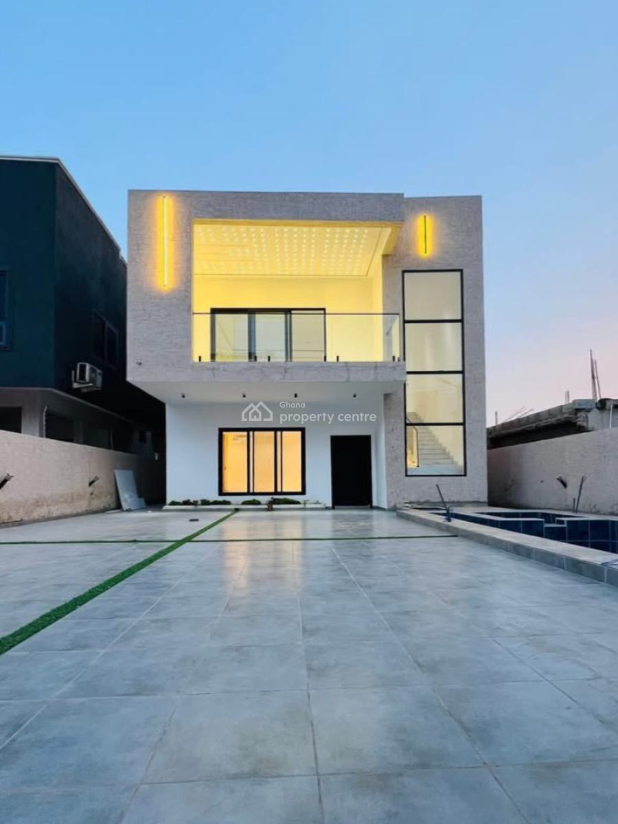 Executive 4 Bedrooms House with 4.5 Bath & Pool, East Legon Hills, East Legon, Accra, House for Sale