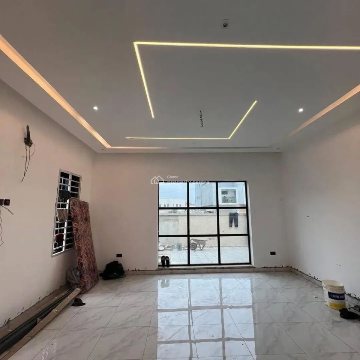 4-bedroom House with Boys Quarters - Ashongman Estate, Ashongman Estate, Ga East Municipal, Accra, Detached Bungalow for Sale