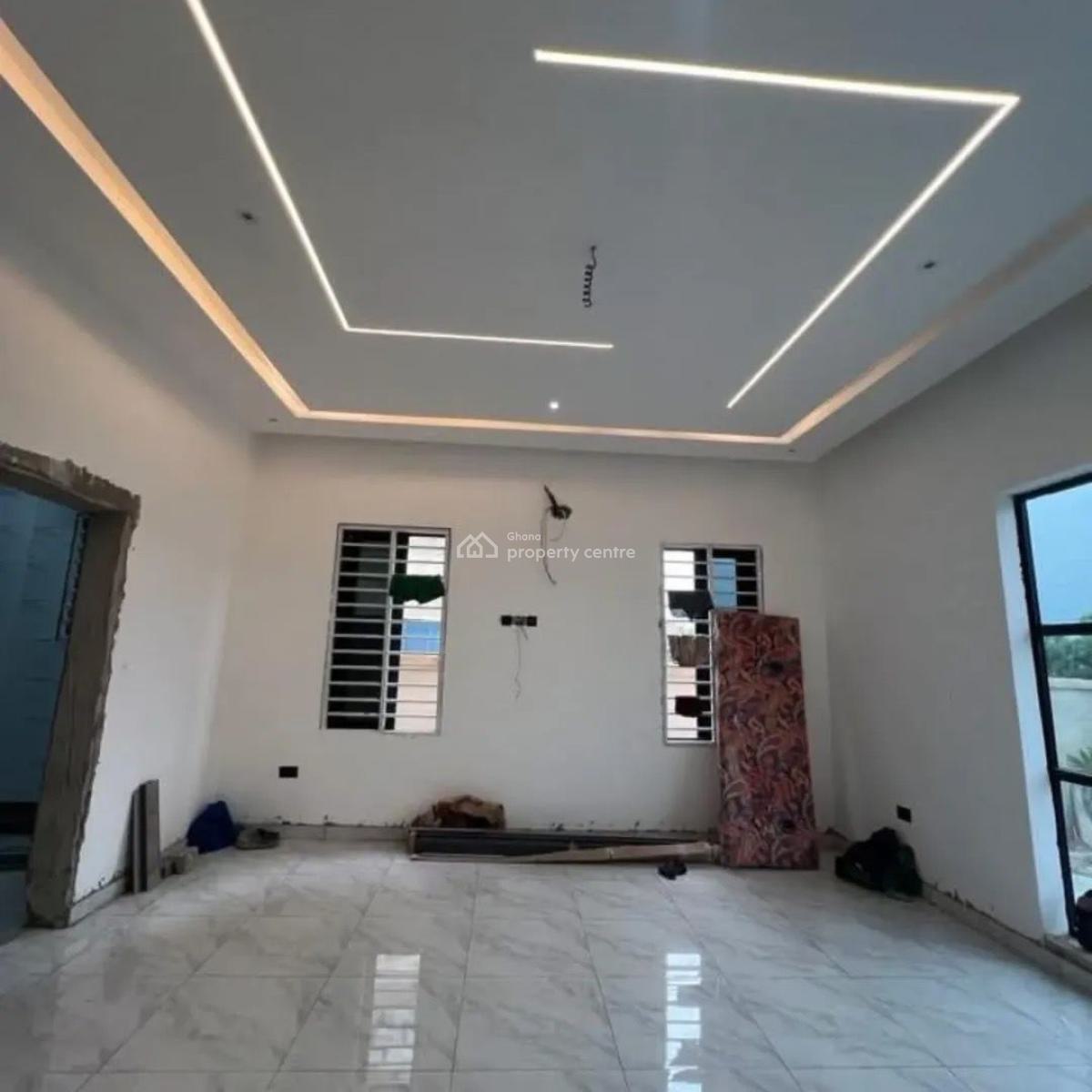 4-bedroom House with Boys Quarters - Ashongman Estate, Ashongman Estate, Ga East Municipal, Accra, Detached Bungalow for Sale