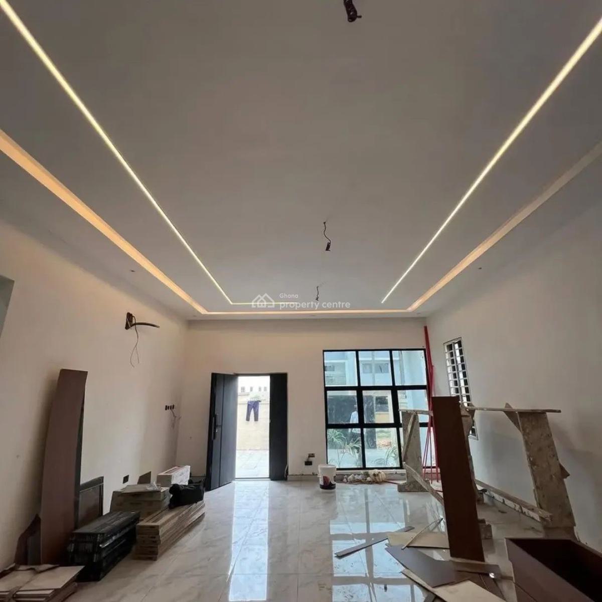 4-bedroom House with Boys Quarters - Ashongman Estate, Ashongman Estate, Ga East Municipal, Accra, Detached Bungalow for Sale