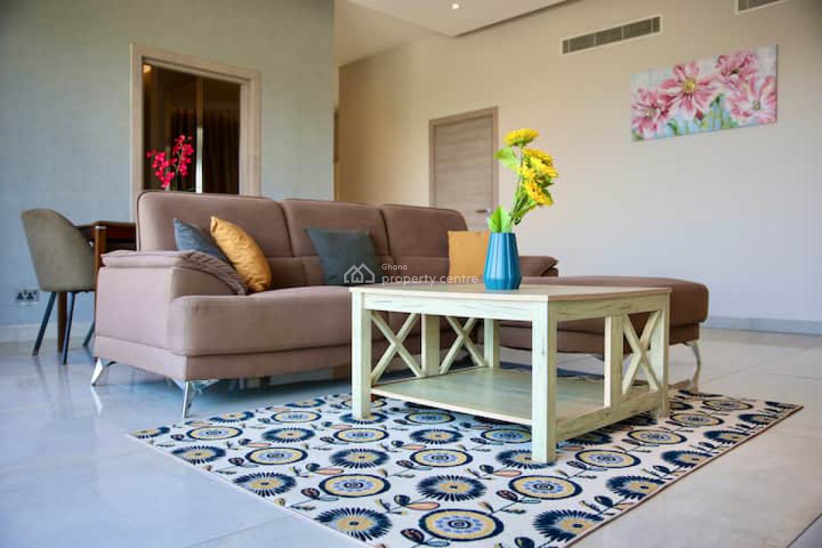 Furnished 1 Bedroom Apartment with Swimming Pool, Gym, and Cinema, North Ridge, Accra, Mini Flat for Rent