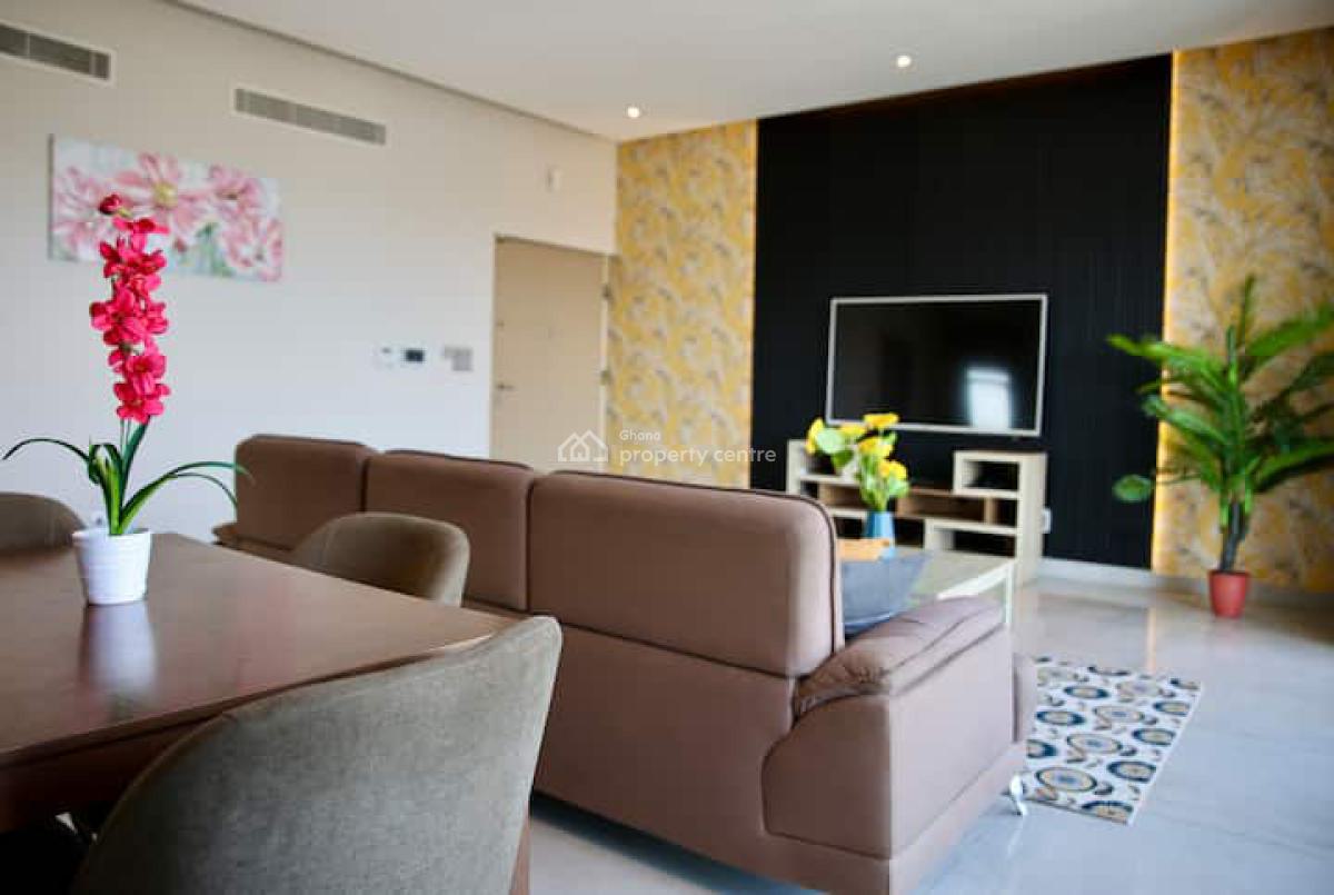 Furnished 1 Bedroom Apartment with Swimming Pool, Gym, and Cinema, North Ridge, Accra, Mini Flat for Rent