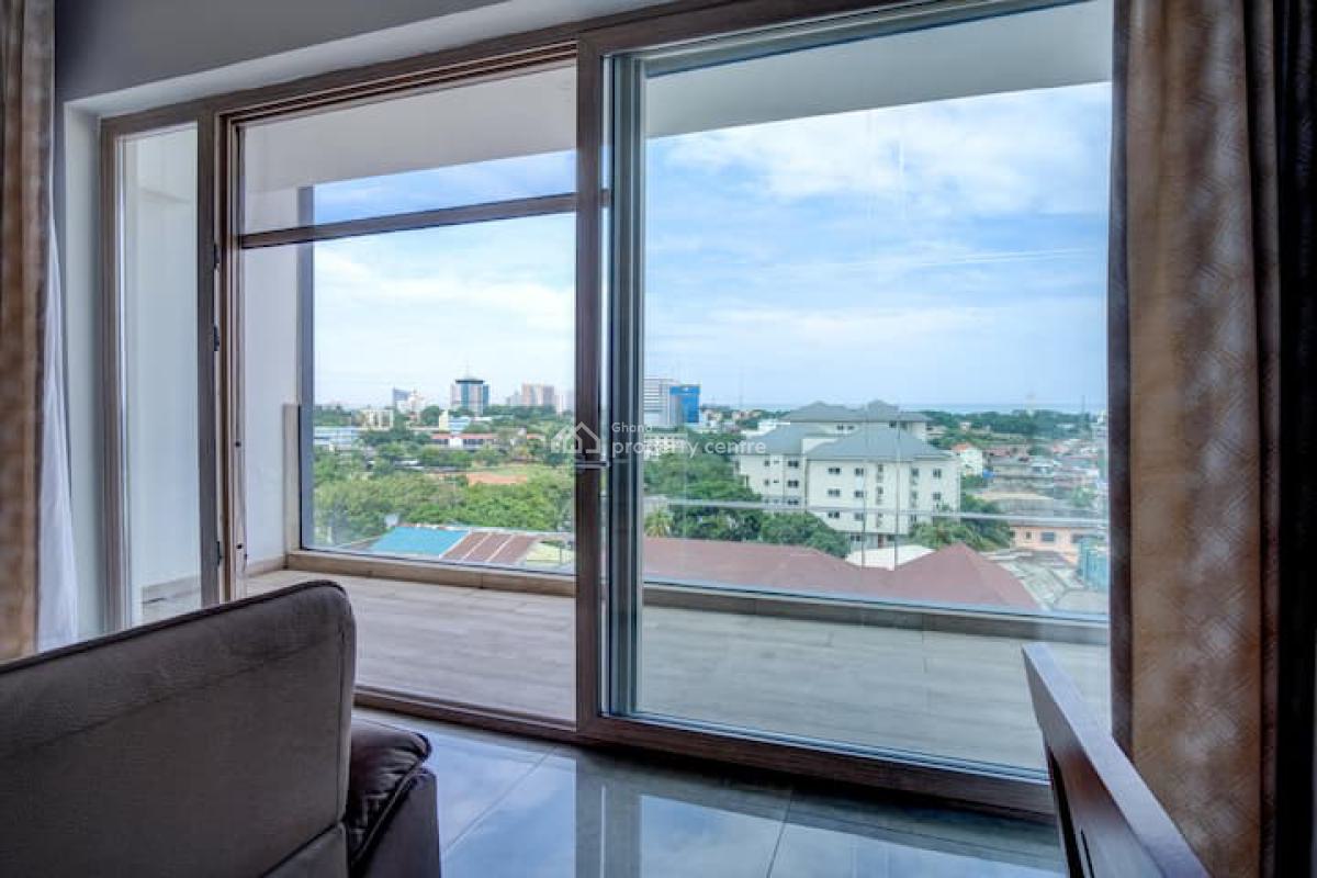 Furnished 1 Bedroom Apartment with Swimming Pool, Gym, and Cinema, North Ridge, Accra, Mini Flat for Rent