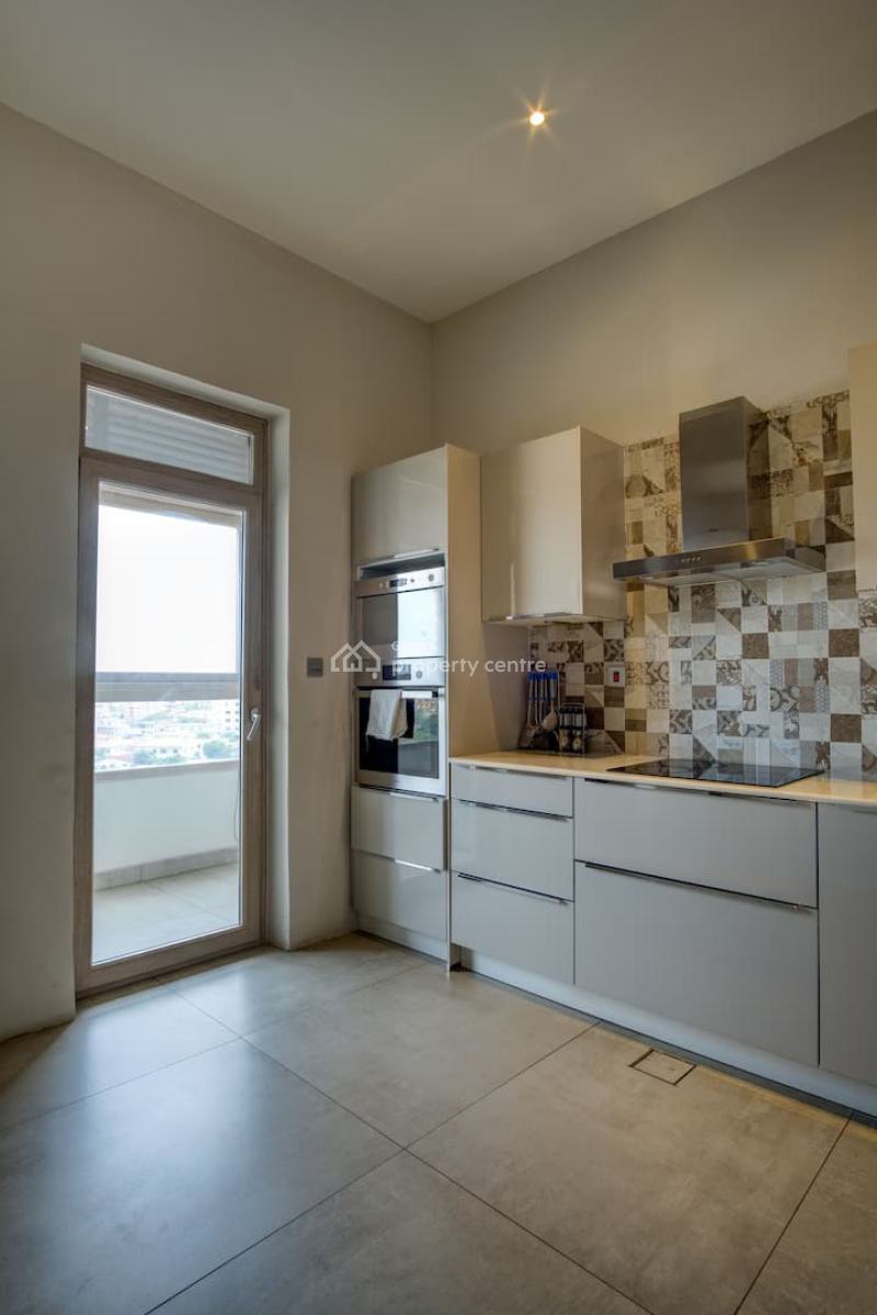 Furnished 1 Bedroom Apartment with Swimming Pool, Gym, and Cinema, North Ridge, Accra, Mini Flat for Rent