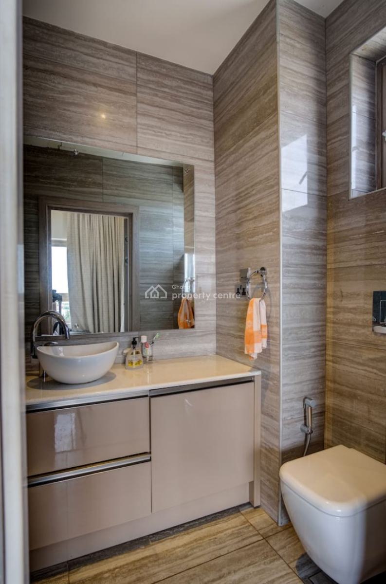 Furnished 1 Bedroom Apartment with Swimming Pool, Gym, and Cinema, North Ridge, Accra, Mini Flat for Rent