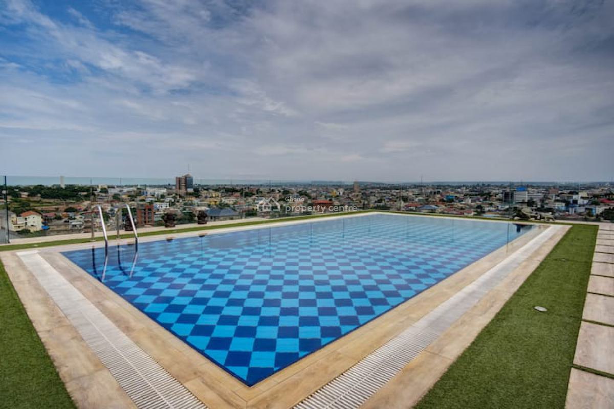 Furnished 1 Bedroom Apartment with Swimming Pool, Gym, and Cinema, North Ridge, Accra, Mini Flat for Rent