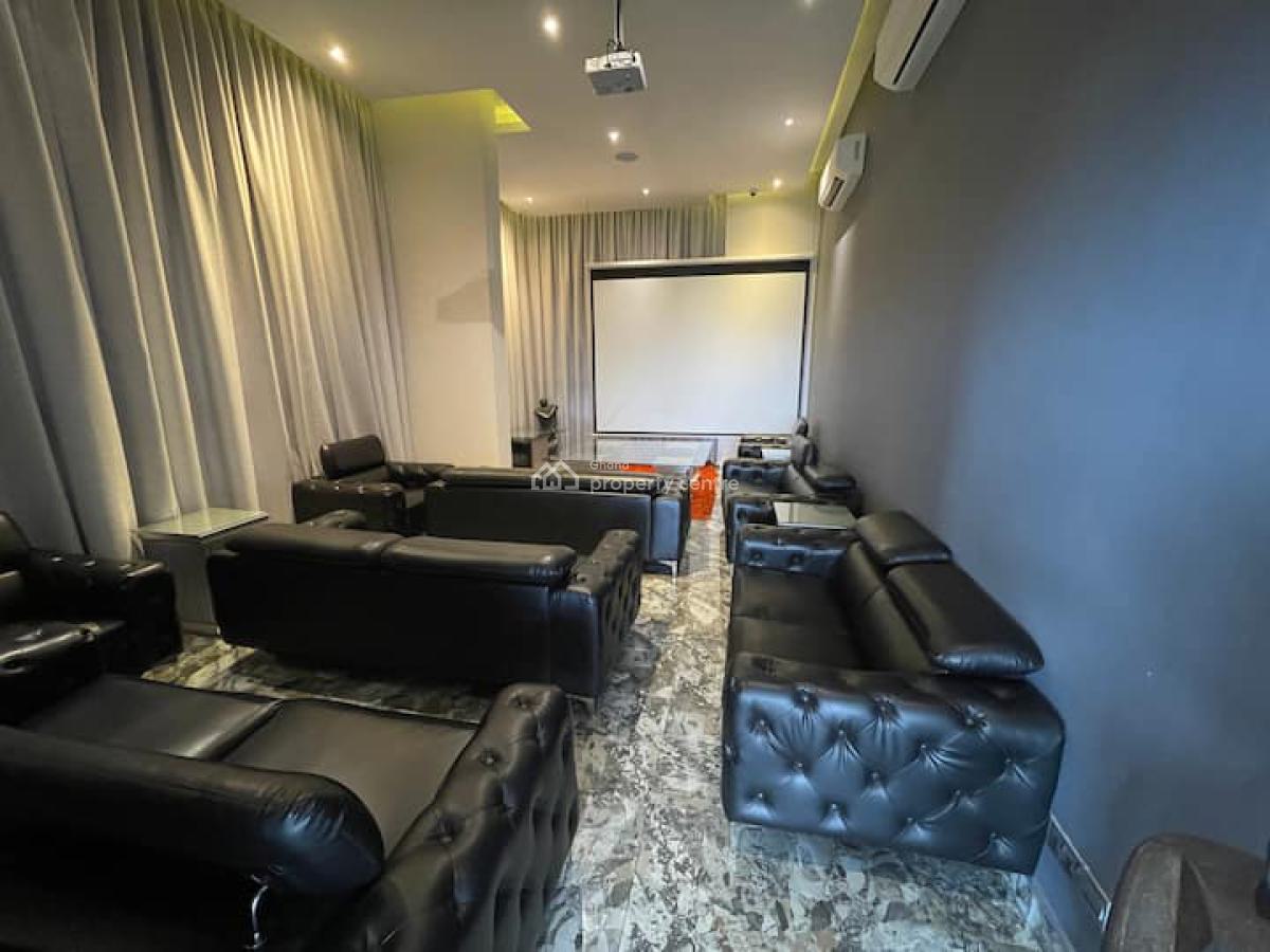 Furnished 1 Bedroom Apartment with Swimming Pool, Gym, and Cinema, North Ridge, Accra, Mini Flat for Rent