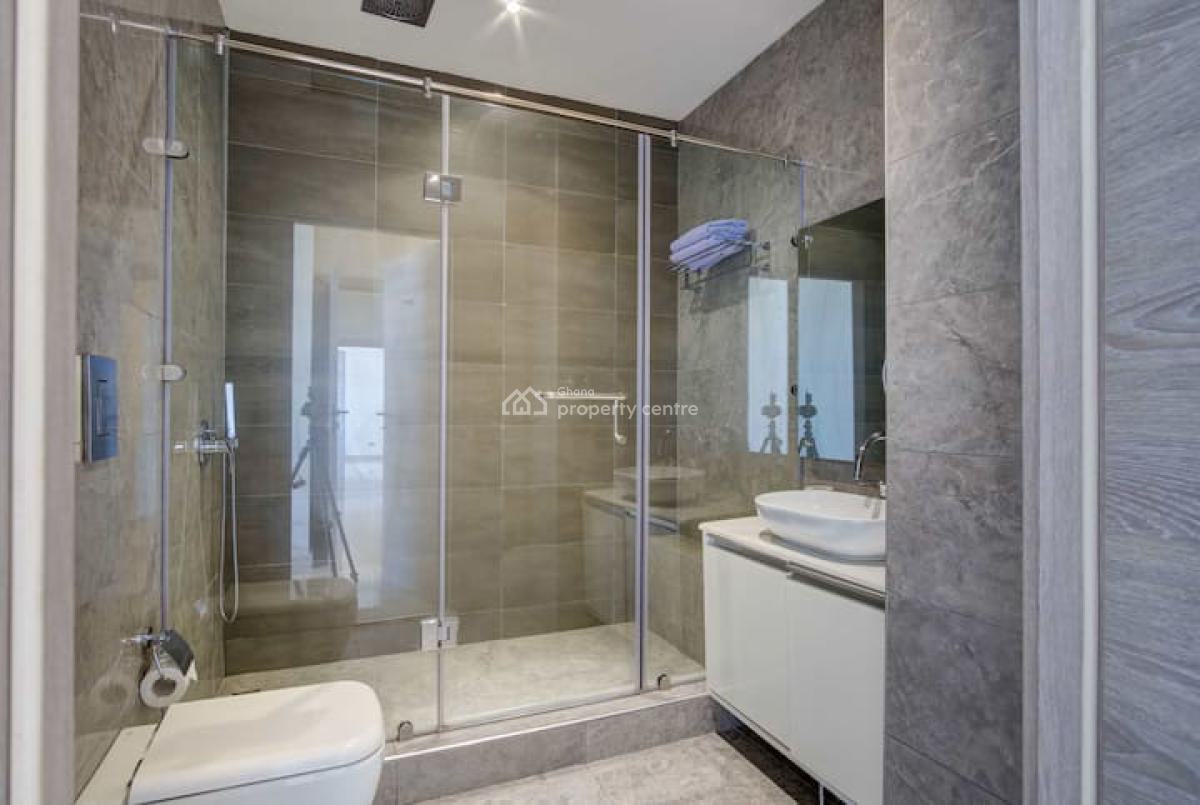 Furnished 3 Bedroom Apartment with Swimming Pool, Gym & Rooftop Lounge, North Ridge, Accra, Apartment for Rent