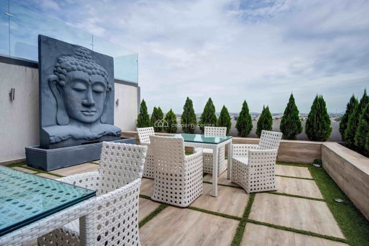 Furnished 3 Bedroom Apartment with Swimming Pool, Gym & Rooftop Lounge, North Ridge, Accra, Apartment for Rent