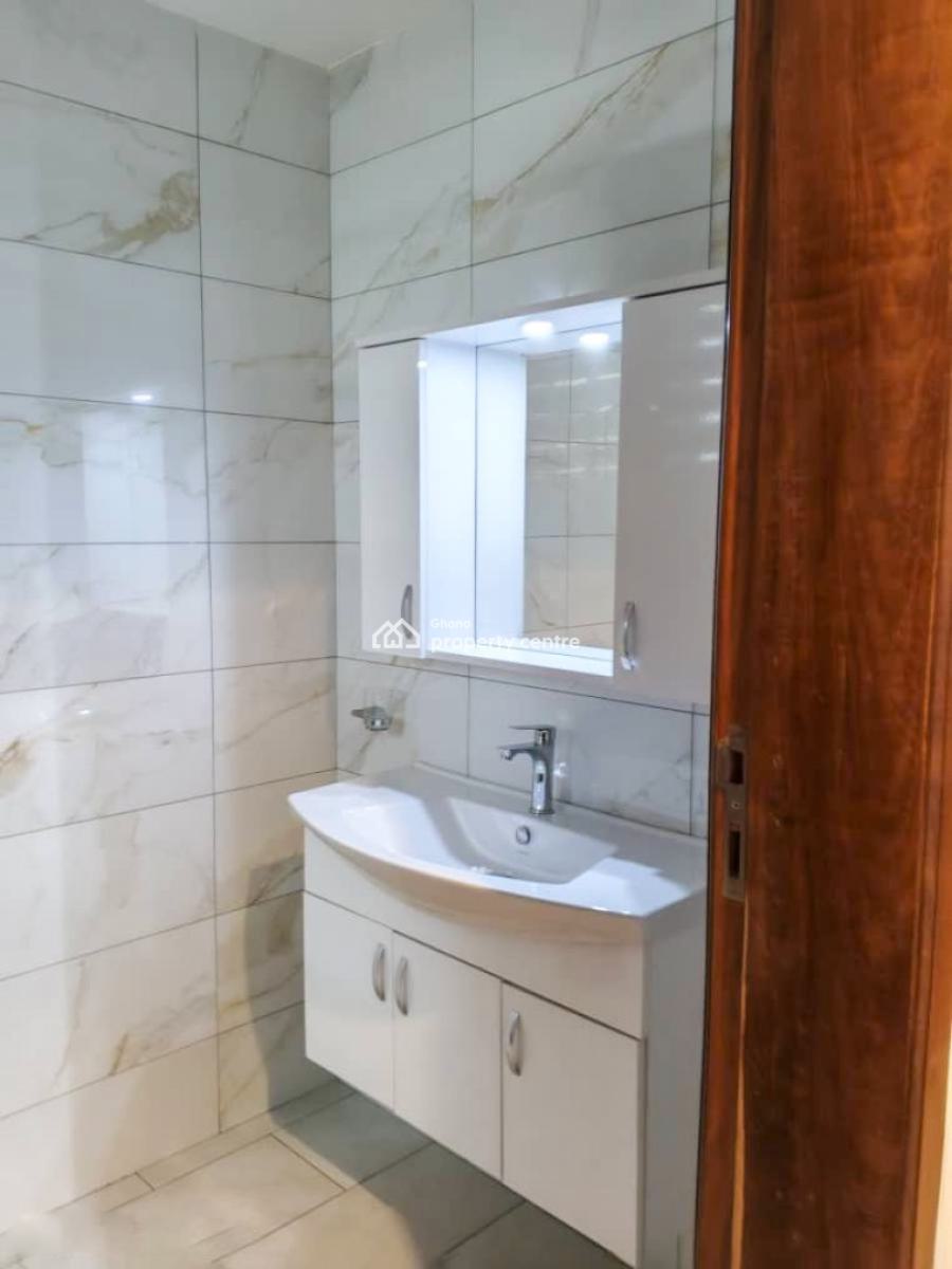 Furnished 1 Bedroom Apartment with Rooftop Terrace, Dzorwulu, West Airport, Airport Residential Area, Accra, Mini Flat for Rent