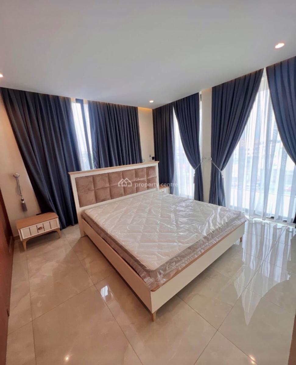 Furnished 2 Bedroom Apartment with Rooftop Lounge, Dzorwulu, West Airport, Airport Residential Area, Accra, Apartment for Rent